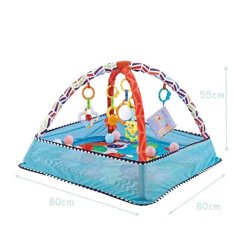 Babygym med nät