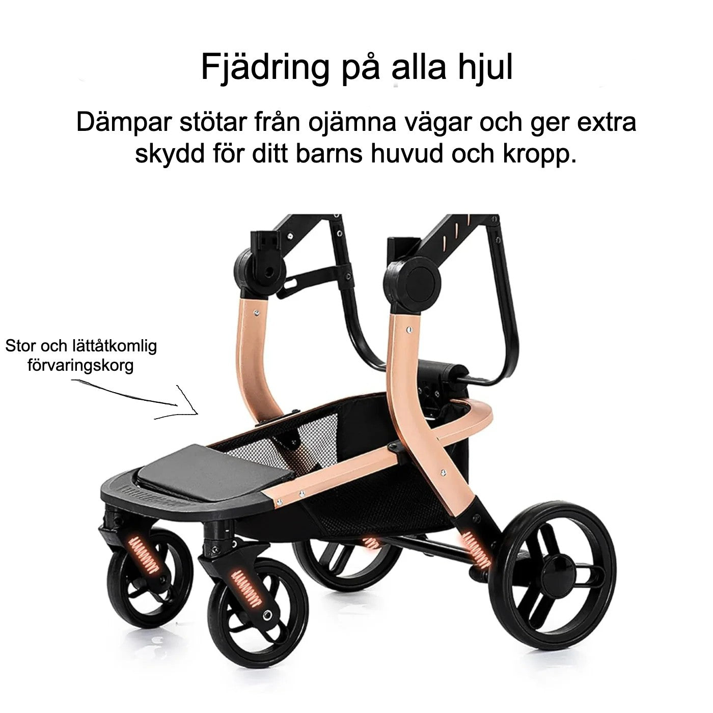 Barnvagn Babygem Prestige 3-i-1